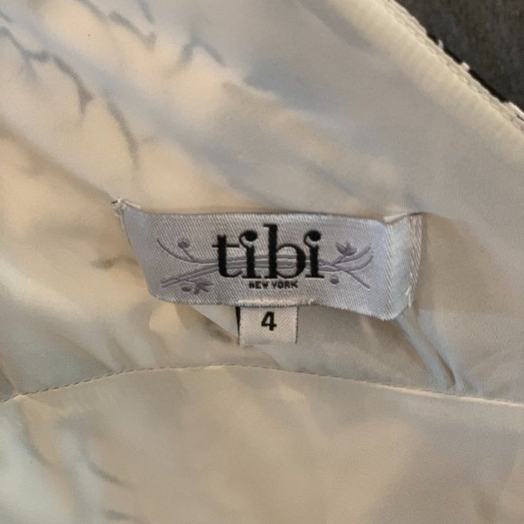 Tibi black and cream floral dress - Picture 5 of 6